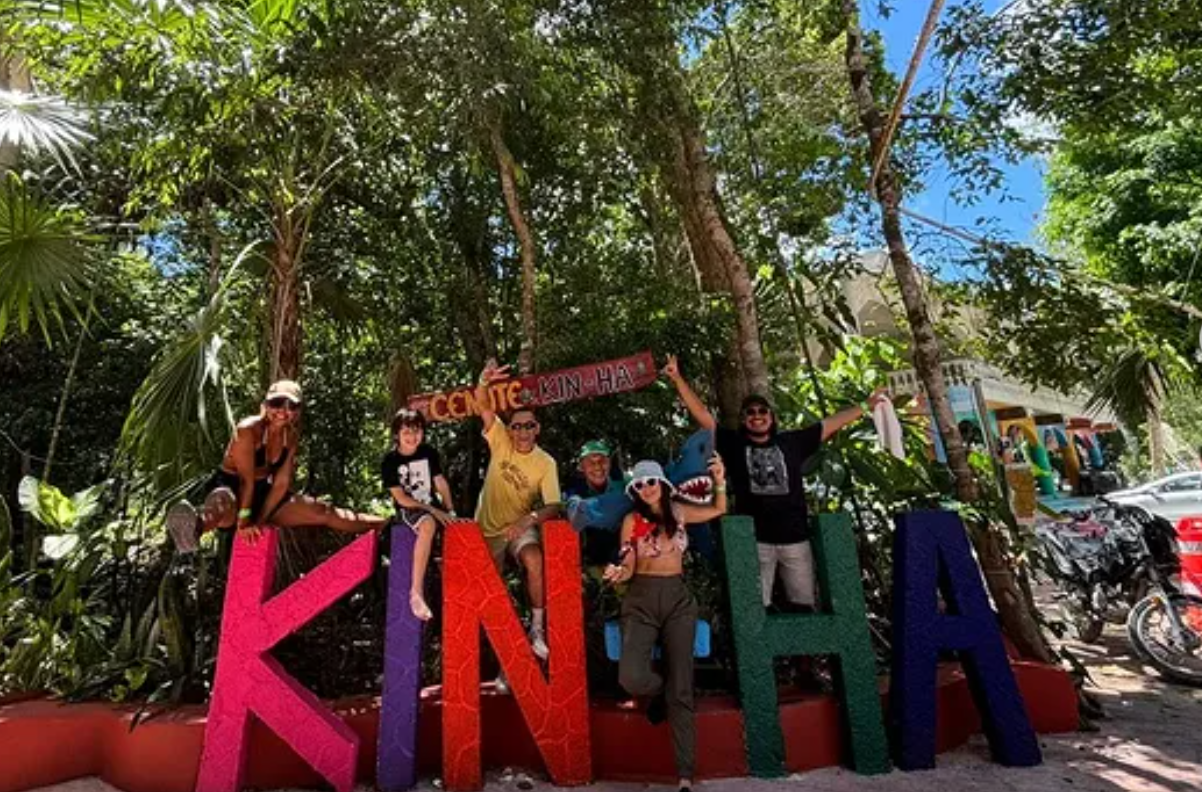 Cenote Kin-Ha entrada